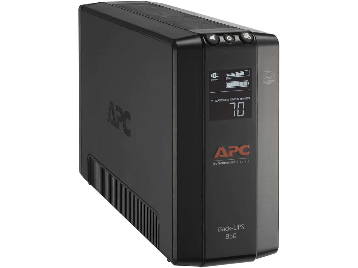 APC Back UPS Pro BX 850VA 8 Outlets AVR LCD Interface