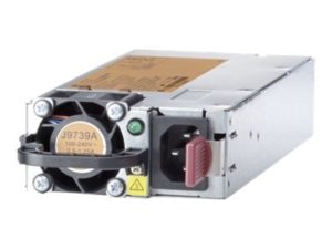 HPE X331 - Power supply - hot-plug - redundant (plug-in module) - AC 100-240 V - 165 Watt - United States - for Aruba 2920