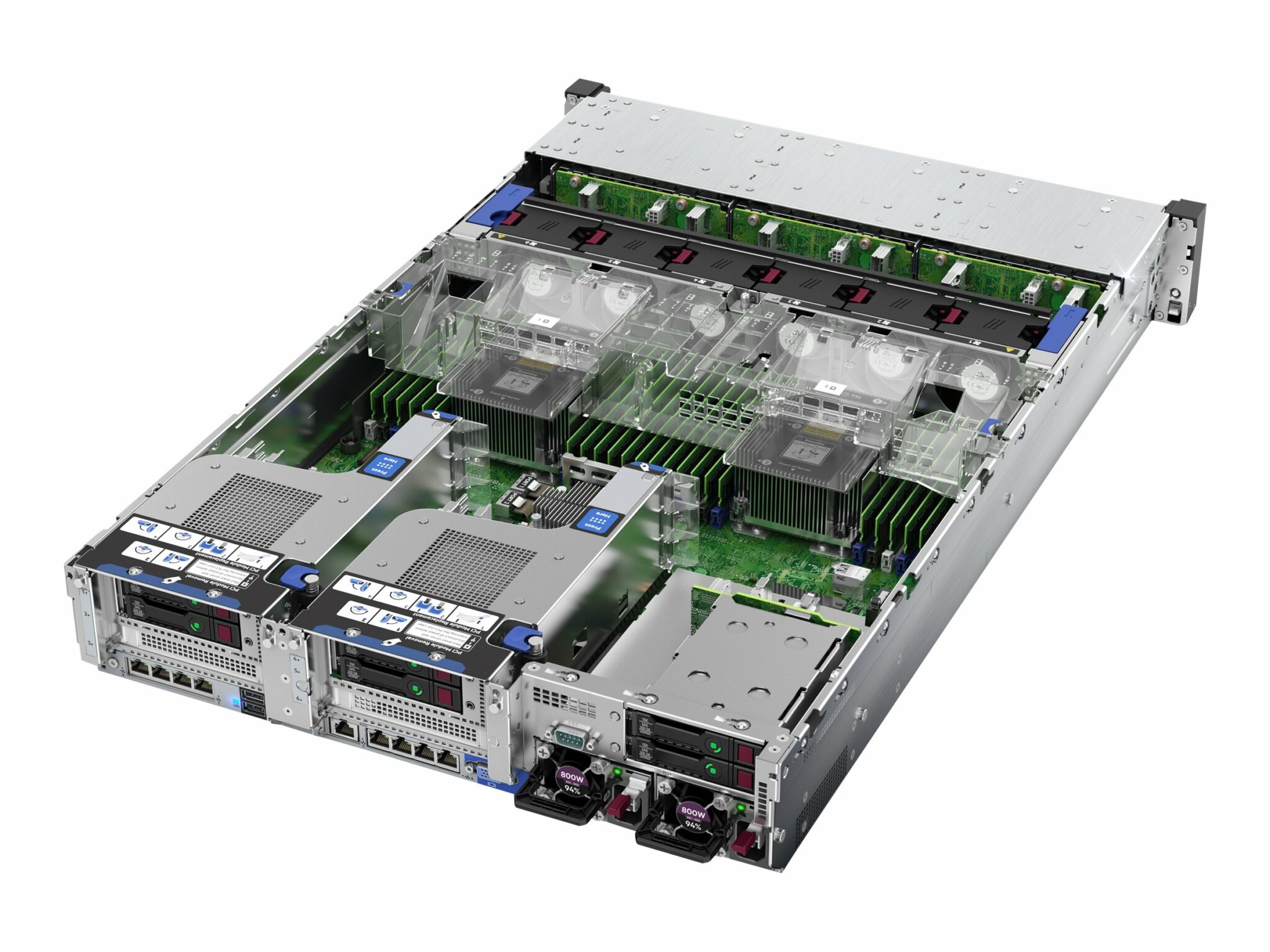 HPE ProLiant DL380 Gen10 4208 – 8-core 1P 32GB-R P816i-a NC 12LFF
