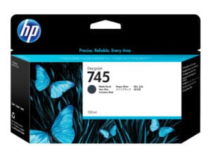 HP 745 130-ml Matte Black DesignJet Ink Cartridge