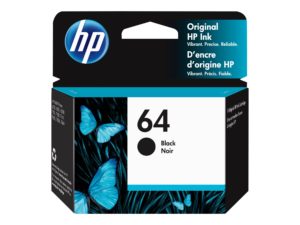 HP 64 Black Inc Cartridge