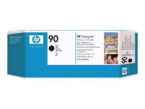 HP 90 DesignJet Black Printhead and Cleaner