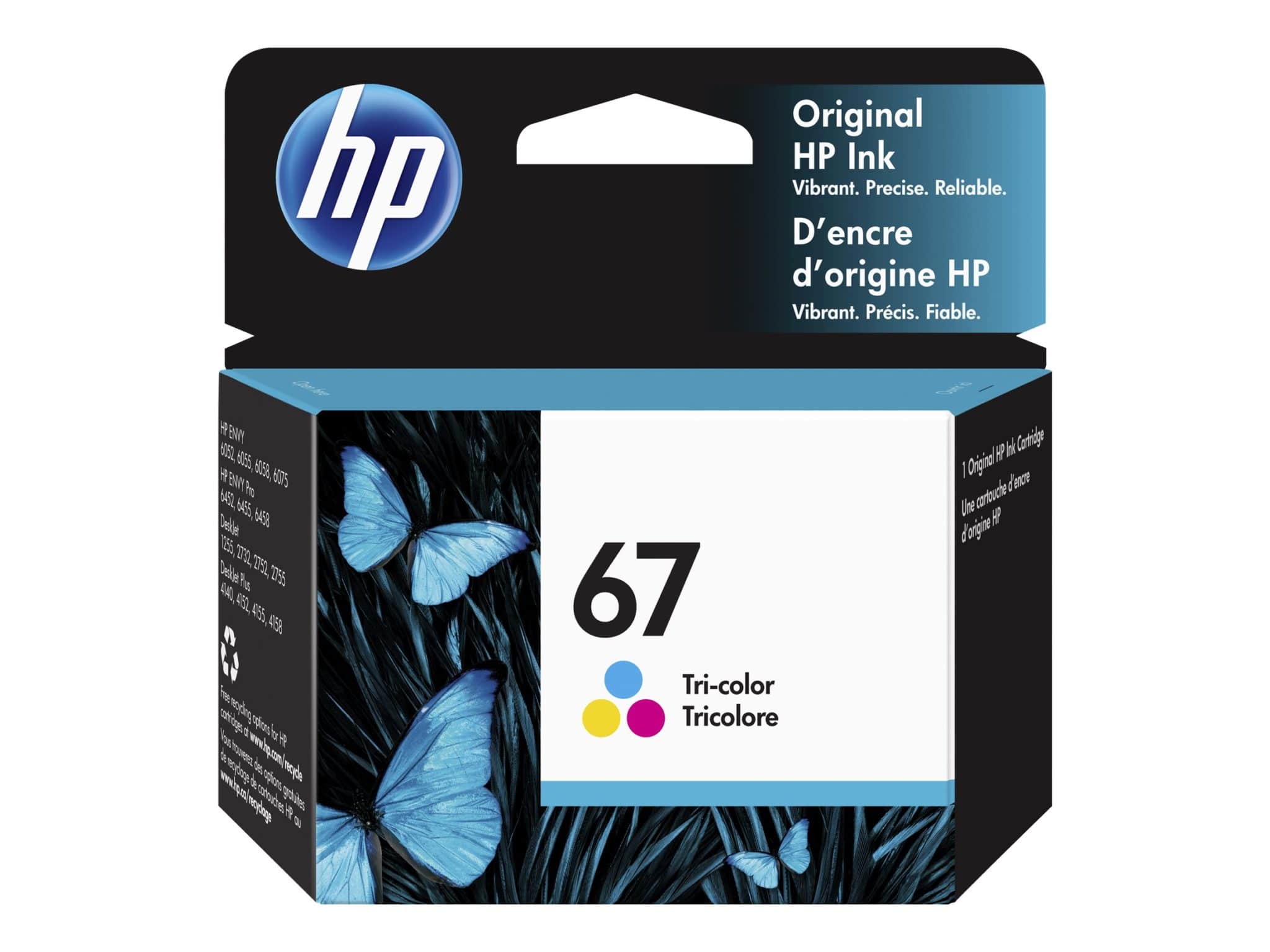HP 67 Tri-color Original Ink Cartridge
