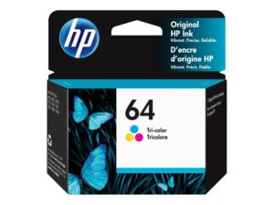 HP 64 Tri-color Original Ink Cartridge