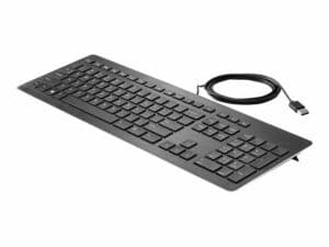 HP Premium - USB - Keyboard Anodized Aluminum-trimmed