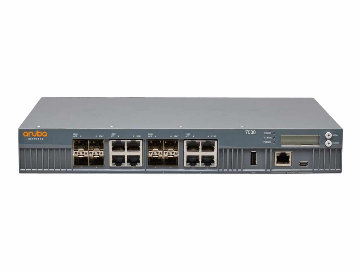 HPE Aruba 7030 (US) Controller - 1U - rack-mountable - Network Management Device