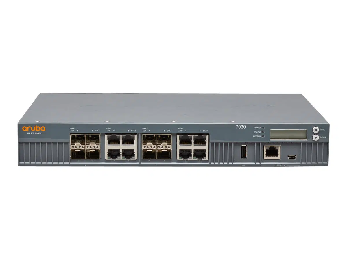 HPE Aruba 7030 (US) Controller 1U Rack-Mountable Network