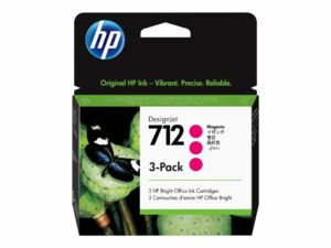 HP 712 3-pack Magenta Original DesignJet Ink Cartridge