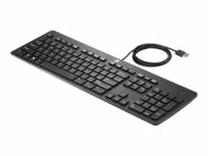 HP Business Slim USB Keyboard Wired Black
