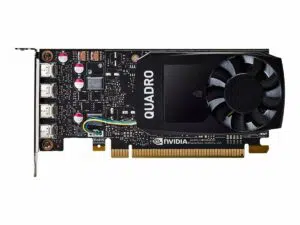 NVIDIA Quadro P1000 - 4 GB GDDR5 - PCIe 3.0 x16 Low Profile