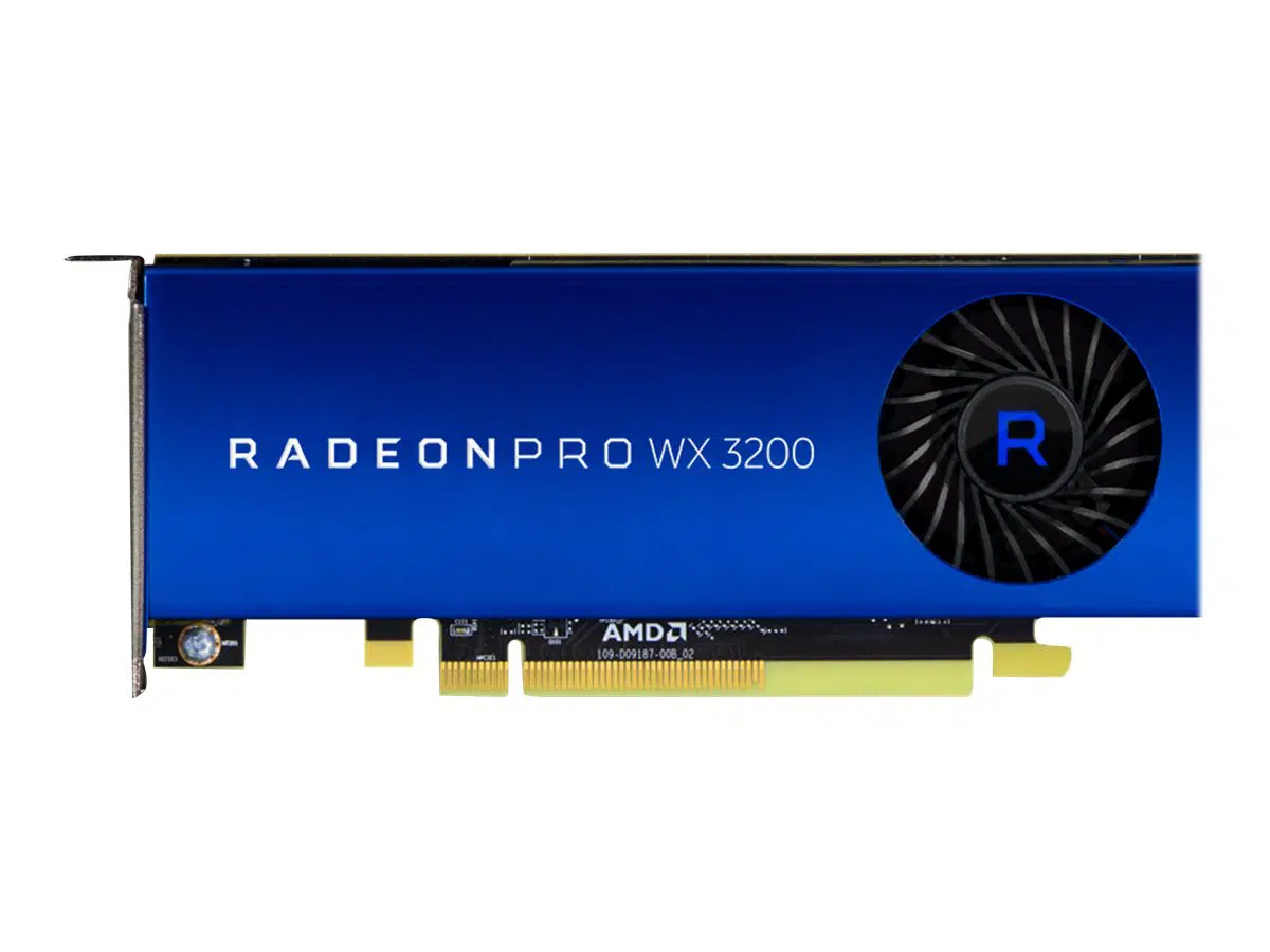 AMD Radeon Pro WX 3200 - 4GB GDDR5 - PCIe 3.0 x16 Low Profile
