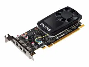 NVIDIA Quadro P1000 -1 GPU - 4GB GDDR5 - PCIe 3.0 x16 - 4 x