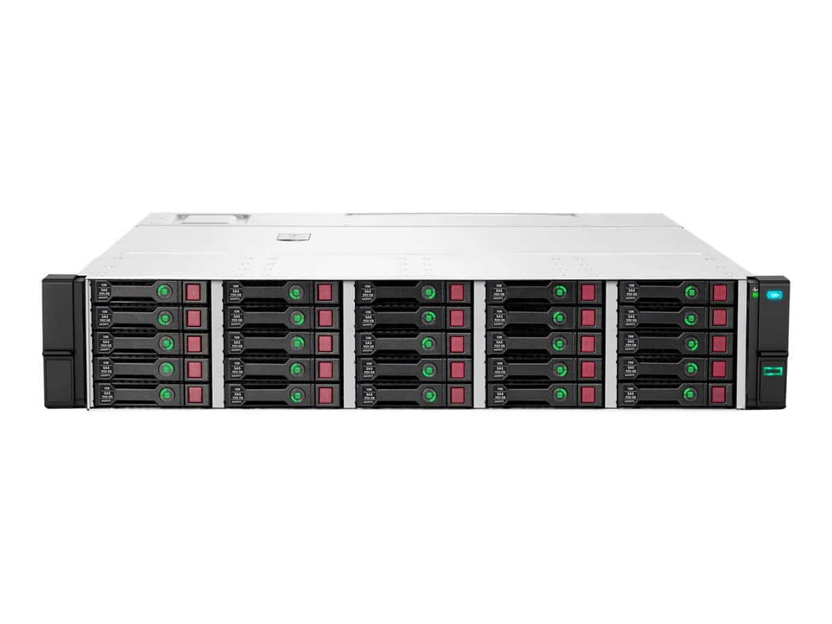 HPE D3710 - 25 bays (SATA-600 / SAS-3) - HDD 1.2 TB x 25 - rack-mountable - 2U - Storage Enclosure