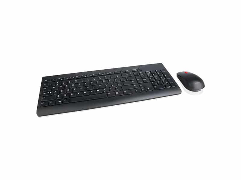 Lenovo Essential Wireless Keyboard And Mouse Set Usb Black